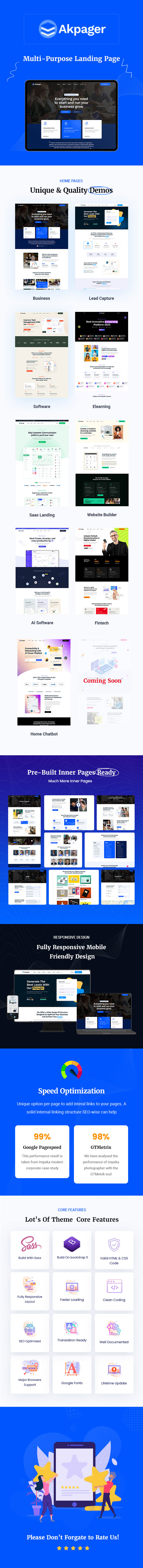 Akpager - Multipurpose Landing Page Drupal 10 Theme - 1